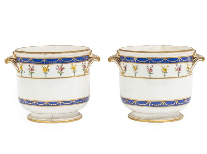 Rare Sevres Wine Coolers Sell for £6,000