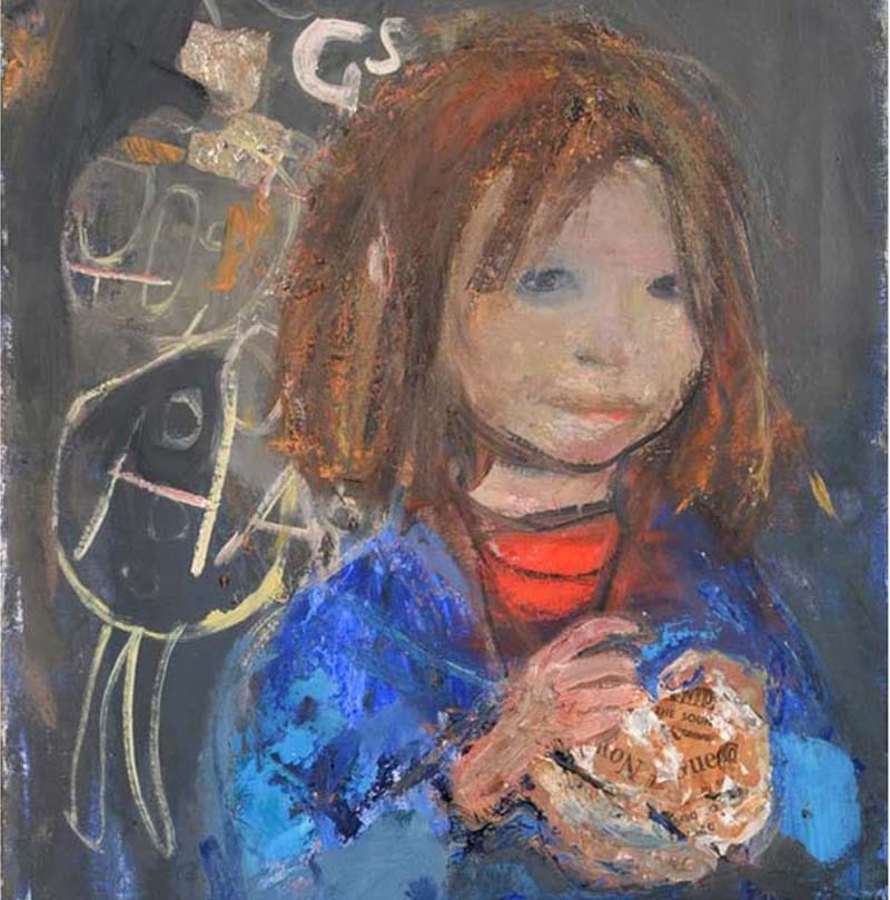 Girl with chips