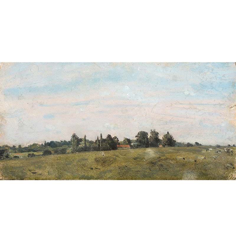 Circle of John Constable RA (1776-1837) Extensive landscape