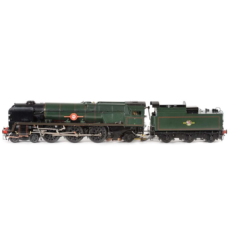 Aster Gauge 1 4-6-2 Rebuilt Merchant Navy Class Locomotive And 6-Wheel Tender