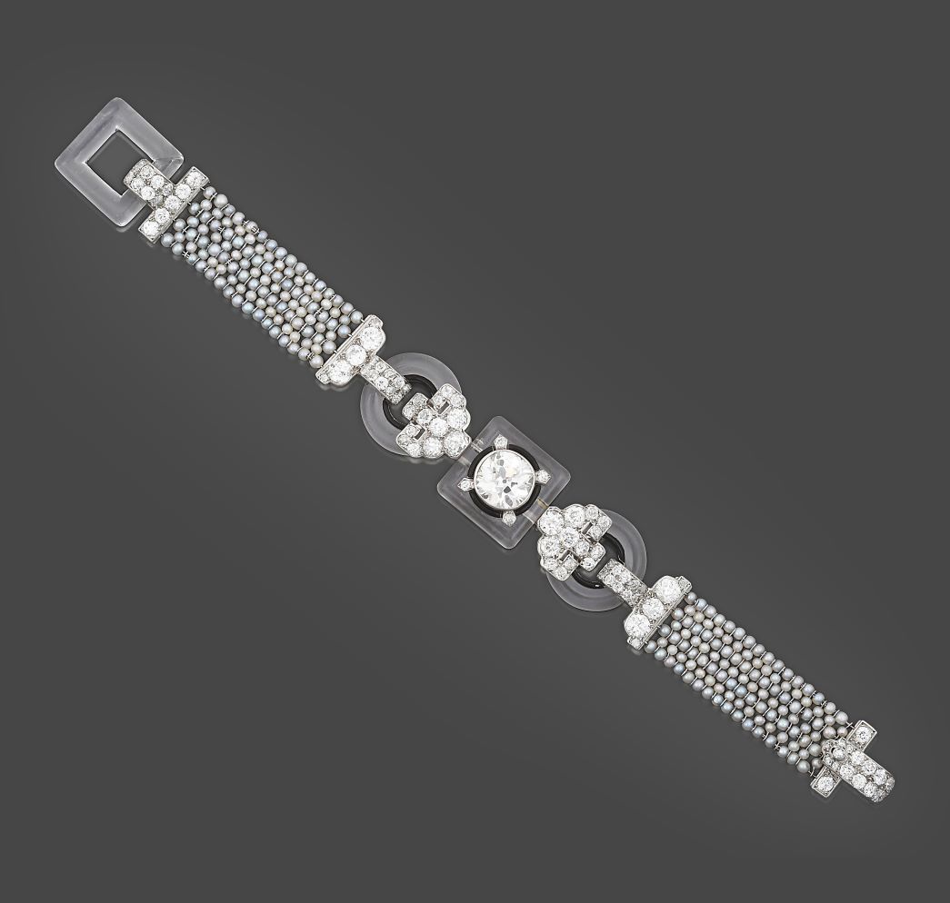 Art Deco Cartier Bracelet Leads Fine Jewellery Watches Silver